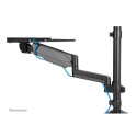 NEOMOUNTS DESK MOUNTED SIT-STAND WORKSTATION (SCREEN KEYBOARD & MOUSE)