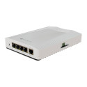 MikroTik Ethernet switch CRS304-4XG-IN Ethernet switch Desktop DIN rail mountable 10 Gbps (RJ-45) po