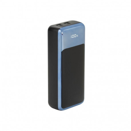 RIVACASE Power Bank 30000 mAh QC/PD 65W LCD sülearvuti jaoks must