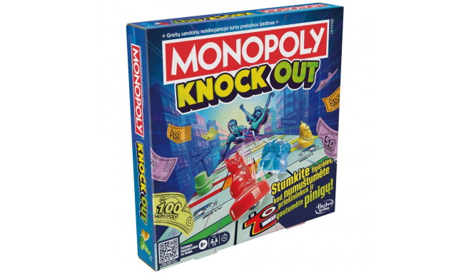 MONOPOLY lauamäng Knockout (leedu keeles)