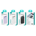 USAMS Powerbank with retractable USB-CRetractable cable 10000 mAh PD 20W Fast Charge XY Series black USAMS Powerbank with retractable USB-CRetractable cable 10000 mAh PD 20W Fast Charge XY Series black