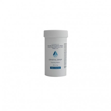 Cleaning tablets CRYSTAL DROP 25x2