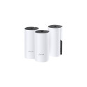 Whole Home Mesh WiFi System | Deco M4 (3-Pack) | 802.11ac | 300+867 Mbit/s | 10/100/1000 Mbit/s | Et