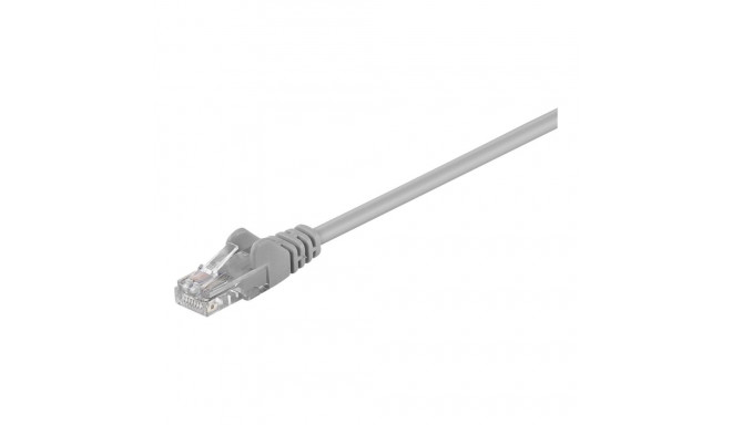 Goobay 68362 CAT 5e patch cable, U/UTP, grey, 20 m | Goobay