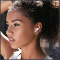 Usams Bluetooth 5.3 TWS X-donseries ENC juhtmevabad kõrvaklapid valged BHUENCXD02 (US-XD19)