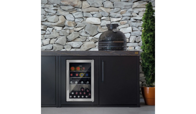 Caso Barbecue Cooler S-R energiatõhususklass A integreeritud roostevaba teras