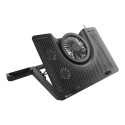GENESIS Laptop cooling pad, OXID 550 15.6-17.3 5 FANS, LED LIGHT, 1 USB | Genesis | Laptop cooling p