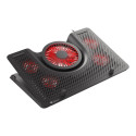 GENESIS Laptop cooling pad, OXID 550 15.6-17.3 5 FANS, LED LIGHT, 1 USB | Genesis | Laptop cooling p