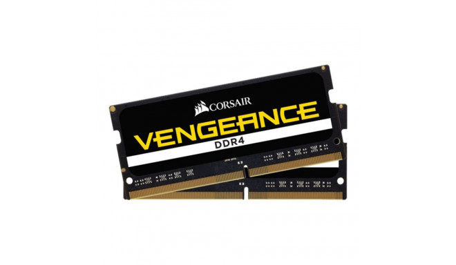 CORSAIR DDR4 2933MHz 32GB 2x16GB SODIMM puhverduseta 19-19-19-47 must PCB 1.2V