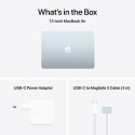 MacBook Air 13” Apple M4 10C CPU, 8C GPU/16GB/256GB SSD/Sky Blue/SWE