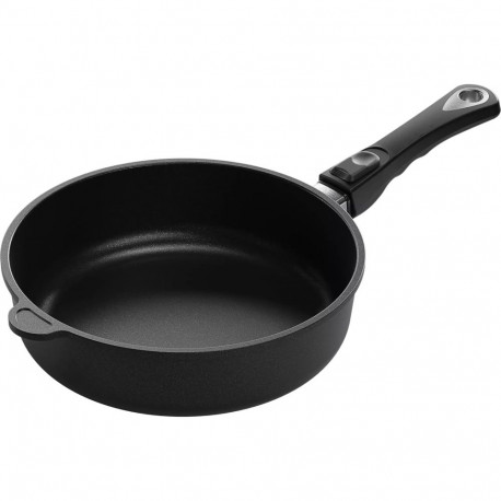 Induction frying pan Ø 26 cm with detachable handle AMT Gastroguss