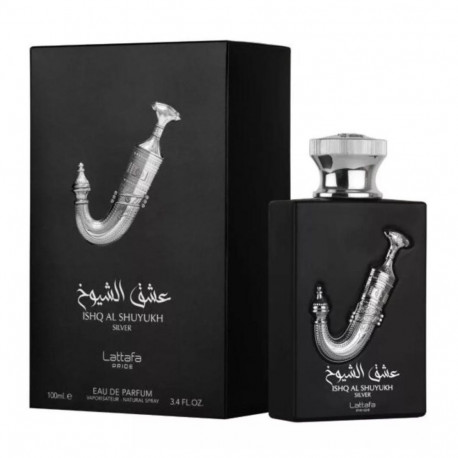 Lattafa parfüümvesi Ishq Al Shuyukh Silver 100ml