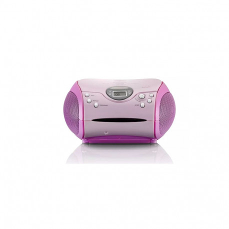 Lenco SCD-24 Digital FM Music centre Pink