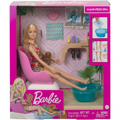 Barbie Spaapäeva maniküüri/pediküüri komplekt