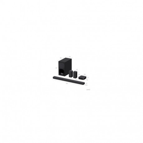 Sony HT-S40R Black 5.1 channels 600 W