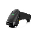 Qoltec 50853 Laser barcode scanner 1D | 2D | Black