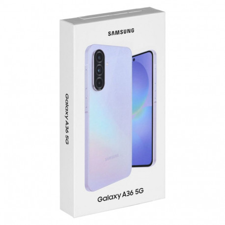 Samsung Galaxy A36 17 cm (6,7") Dual SIM Android 15 5G USB Type-C 8 GB 256 GB 5000 mAh lavendel