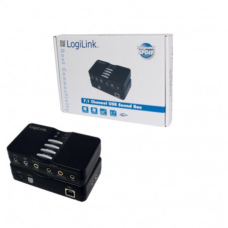 LogiLink USB heliboks Dolby 7.1 8-kanaliline 7.1 kanalit