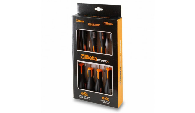 BETA screwdrivers set 8 pcs /1203E/D8P