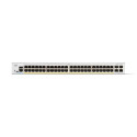 Cisco Catalyst 1200-48P-4X nutikas lüliti, 48-port GE, PoE, 4x10GE SFP+, piiratud eluaegne kaitse (C