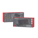 Mechanical Gaming Keyboard | Juhtmevaba | US | Must | 2.4 GHz, Bluetooth, USB | Outemu Panda