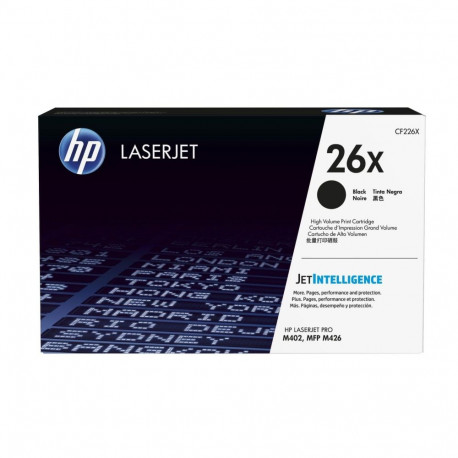 HP 26X suure tootlikkusega must originaal LaserJet toonerikassett