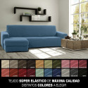 Pārsegs atpūtas krēslam ar īsu kreiso roku Sofaskins NIAGARA 210 - 340 cm - Dzeltens