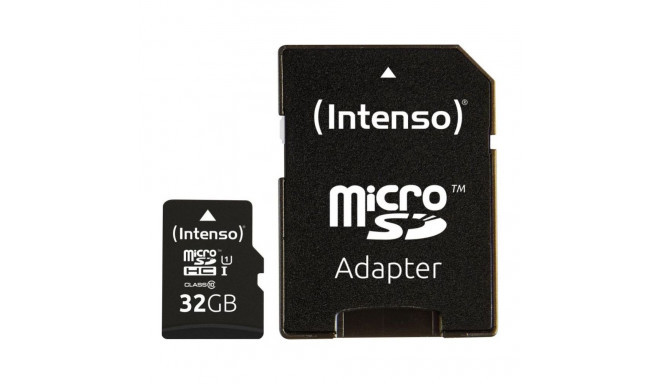 Intenso MEMORY MICRO SDHC 32GB UHS-I/W/ADAPTER 3423480