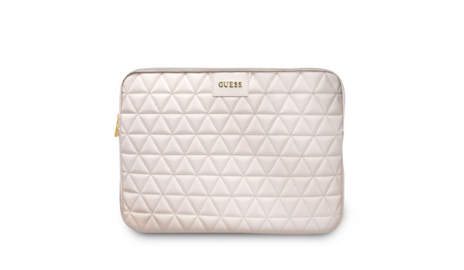 Guess - Guess Quilted Sleeve for Notebook 13" Pink