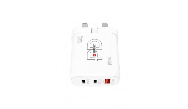 Skross Power Charger 65W PD GaN UK USB charger Indoors Max. output current 3.25 A USB 2.0 port A, US