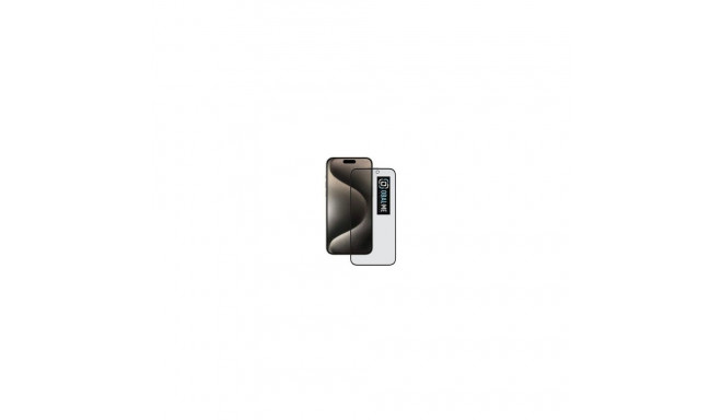 - OBAL:ME Privacy 5D Glass Screen Protector for Apple iPhone 15 Pro Max Black