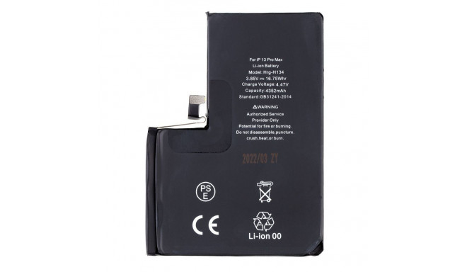 - Battery for iPhone 13 Pro Max 4352mAh Li-Ion (Bulk)