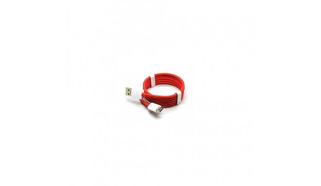 - OnePlus 3 3T Original USB-C Data Cable 0,95m White/Red (Bulk)