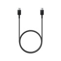 Samsung - EP-DA705BBE Samsung USB-C/USB-C Data Cable 3A 1m Black
