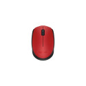Logitech MOUSE USB OPTICAL WRL M171/RED 910-004641