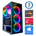 INTOP Ryzen 5 5500 32GB 1TB SSD M.2 NVME+2TB RX580 8GB WIN11