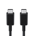 Samsung EP-DN980BBE 25W USB-C kuni USB-C kiir laadimise ja andmekaabel must 1m (OEM)