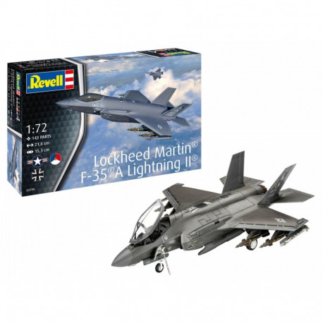 Lockheed Martin F-35A Light 1/72 plastikmudel