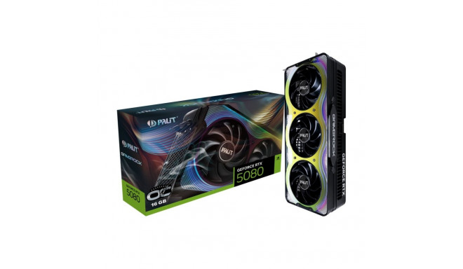 Graphics card GeForce RTX 5080 GameRock OC 16GB GDDR7 256bit 3DP/HDMI