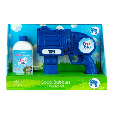 Set Bubbles Fru Blu Shooter + bubble liquid 0,4l