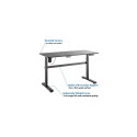 Adjustable Height Table Up Up Balder Black (SPEC)