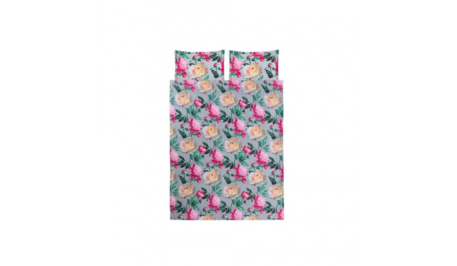 BEDDING COVER SET FLOWER1 100PES 200x220