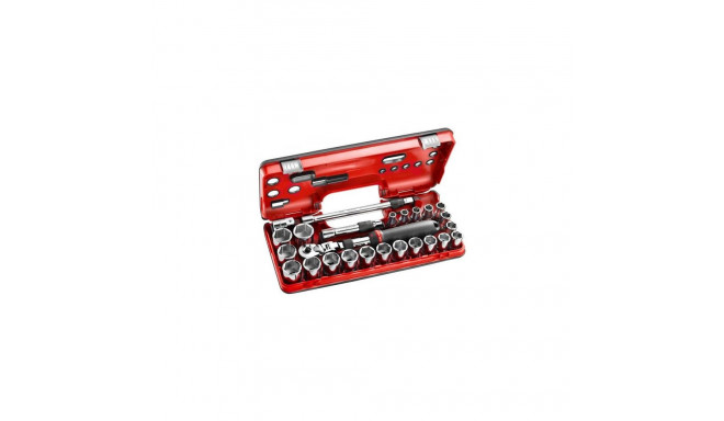 Facom SXL.DBOX3 ratchet wrench Chromium-vanadium steel 21 pc(s) Black