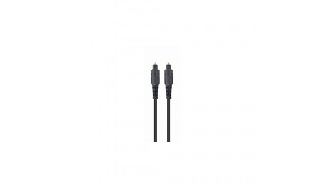 Gembird Toslink, 1m audio cable Black