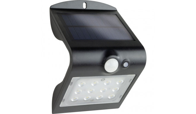 REV Solar LED liblikas liikumisanduriga 1,5W must