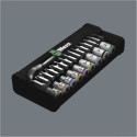 WERA 8100 SA 7 Zyklop Metal ratchet set push-through square