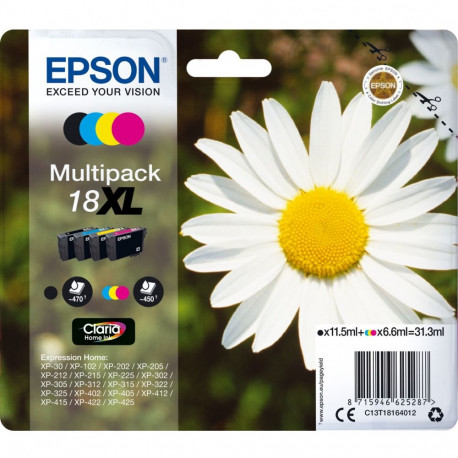 Epson Claria Home XL multipakk T 181 BK/C/M/Y T 1816