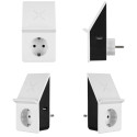 REV USB laadimisadapter juhtmevaba laadimisega + 1x pistikupesa
