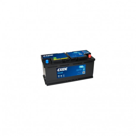 Exide Excell 110Ah 850A 394x175x190-+