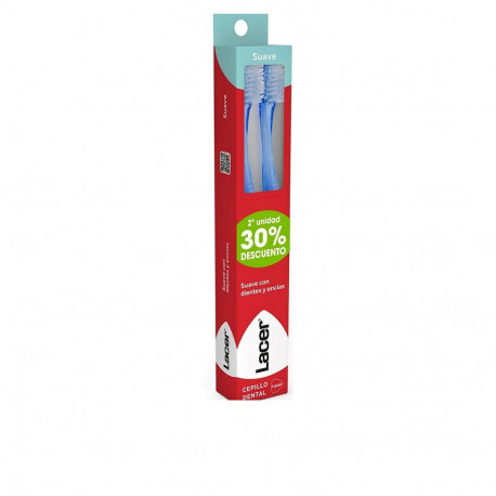 LACER CEPILLO DENTAL suave pack 2 u